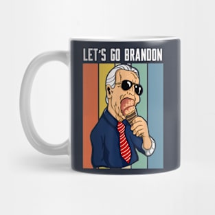 lets go brandon anti biden Mug